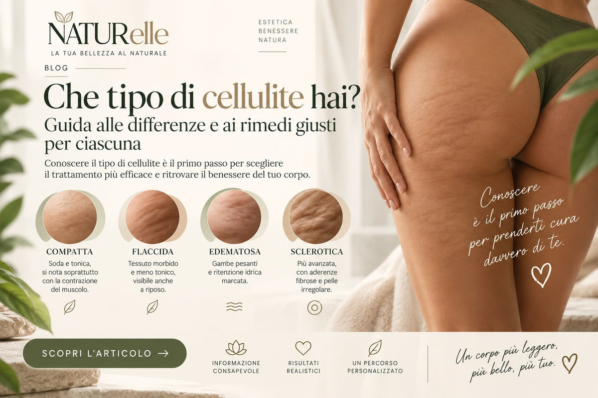 Che tipo di cellulite hai? Guida alle  differenze e ai rimedi giusti per ciascuna
